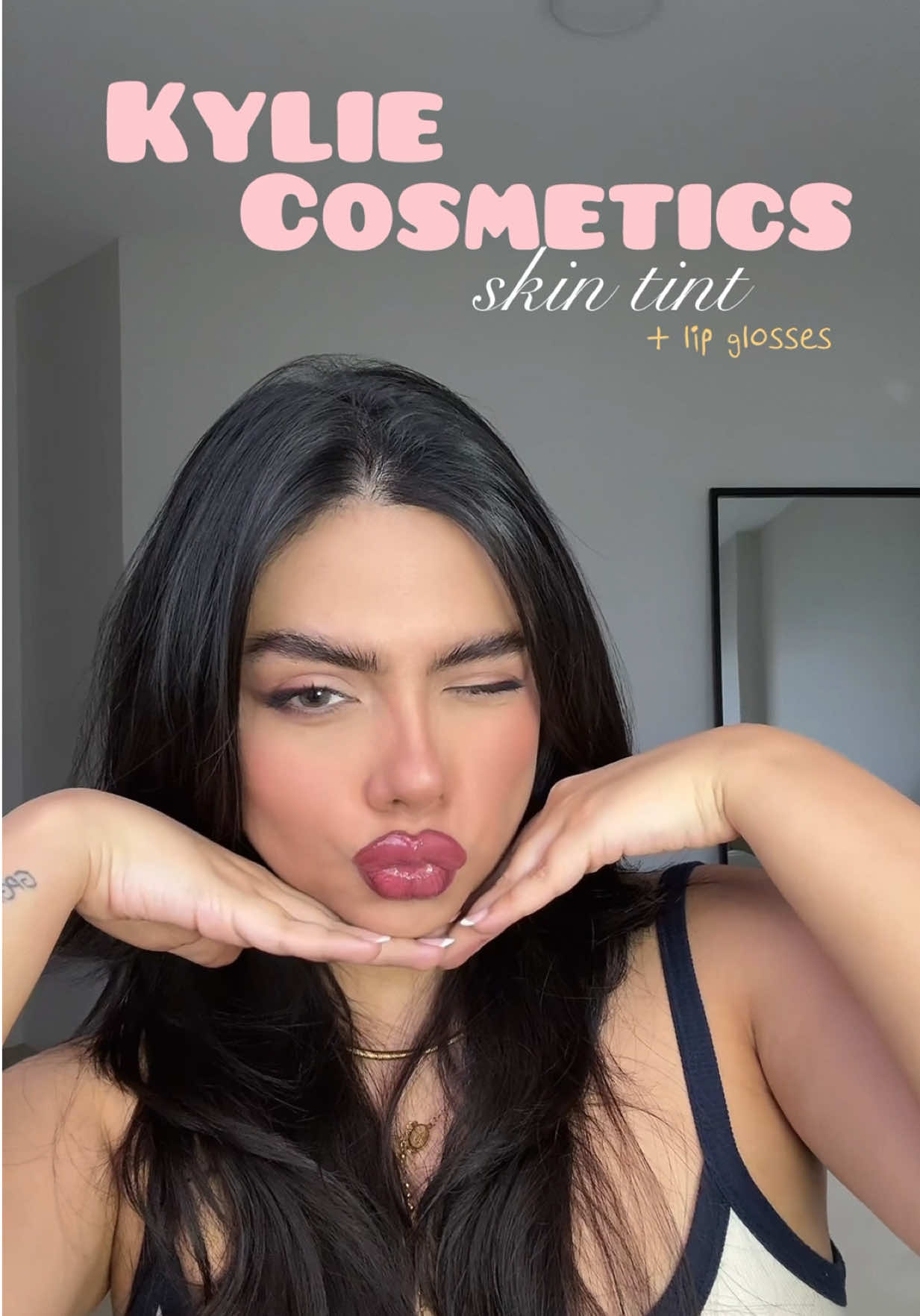 amo aquí #skintint @Kylie Cosmetics #lipkit #lipgloss #kyliecosmetics 