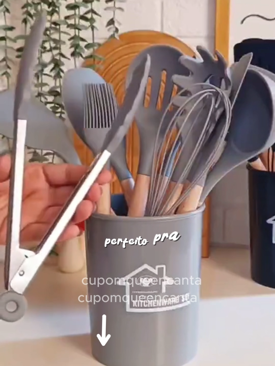 kit 12 peças utensílios cozinha premium #utensiliosdecozinha #cozinha #kit #shop #tik 