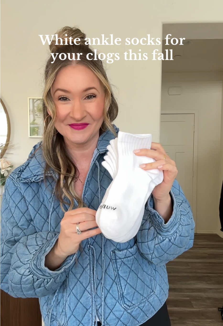 Great deal for the price! 🧦 #anklesocks #whitesocks #fallsocks #tiktokshoplabordaysale #socks 