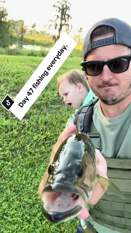 What was that!?!? Day 47 fishing everyday for a year with my toddler. 25 cast challenge.  #contentcreator #explorepage #xyzbca #fishing #fyp 