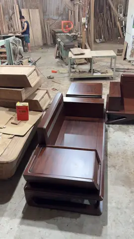 Hoàn thiện hàng đặt sofa Alma gỗ Mun vân cho anh khách Quảng Trị. #noithathdhome #sofacaocap #banghedep #fyp #sofagodep 