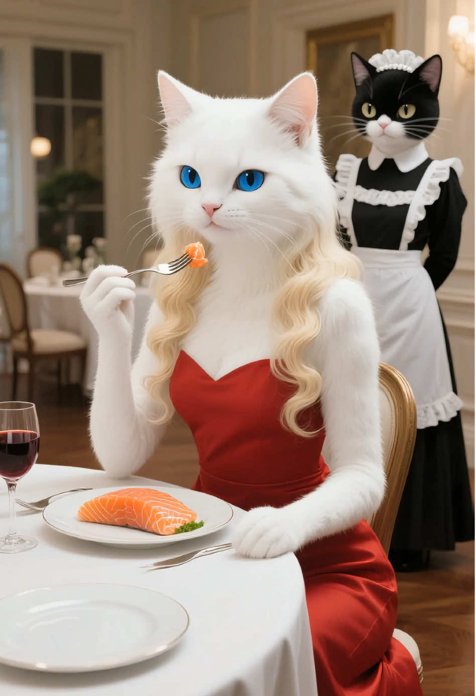 The kind-hearted heiress #cat #orangecat #fyp 