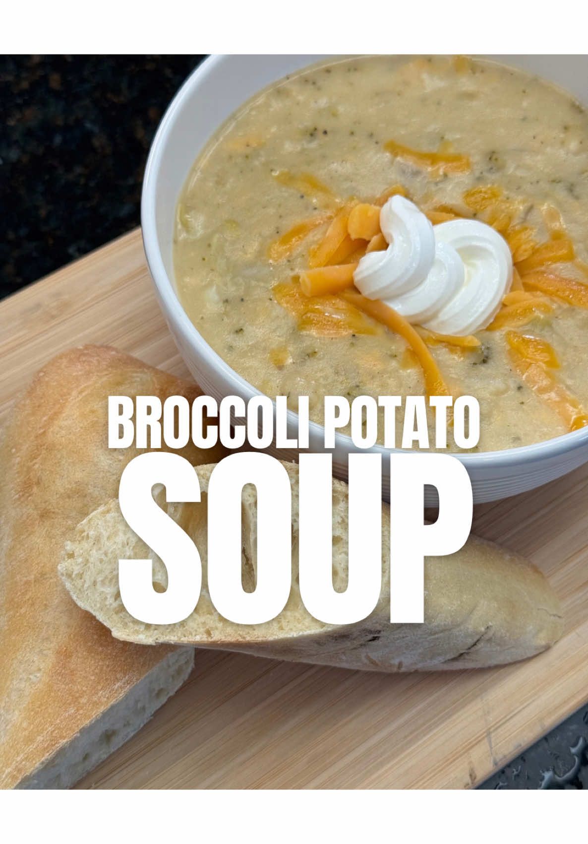 Idk about you but soup is in season. And slow cooker soup? Even better. This hit the spot! #potatosoup #broccolisoup #broccolicheddarpotatosoup #slowcookerdinneridea #soupseason 