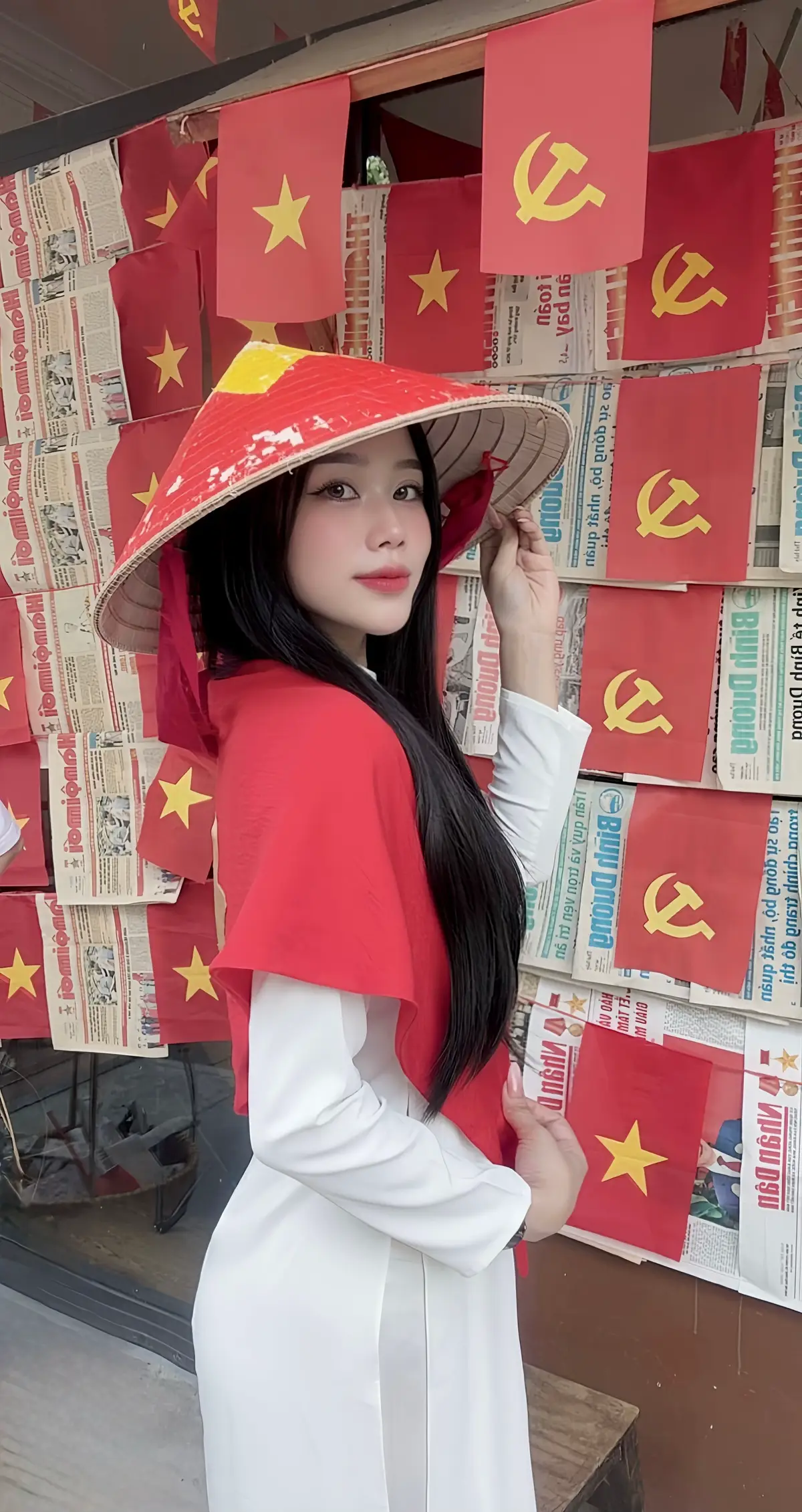 Nếu niềm tự hào có màu sắc, thì đó là màu của lá cờ đỏ sao vàng ❤️ #trending #ngayquockhanh #xh 