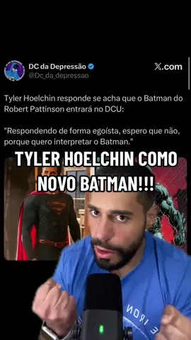 TYLER HOELCHIN COMO NOVO BATMAN!!!
