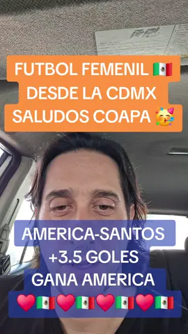 AMERICA-SANTOS (⚽️FEM🇲🇽) #ligamxfemenil #FUTBOLFEMENINO #americafemenil #TORREON #cdmx 