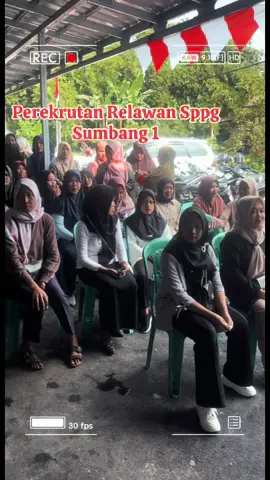 Perekrutan relawan Sppg sumbang yg sangat antusias,,,#sppg  #bgn  #dapurgizinasional  #relawansppg  #fypシ゚viral 