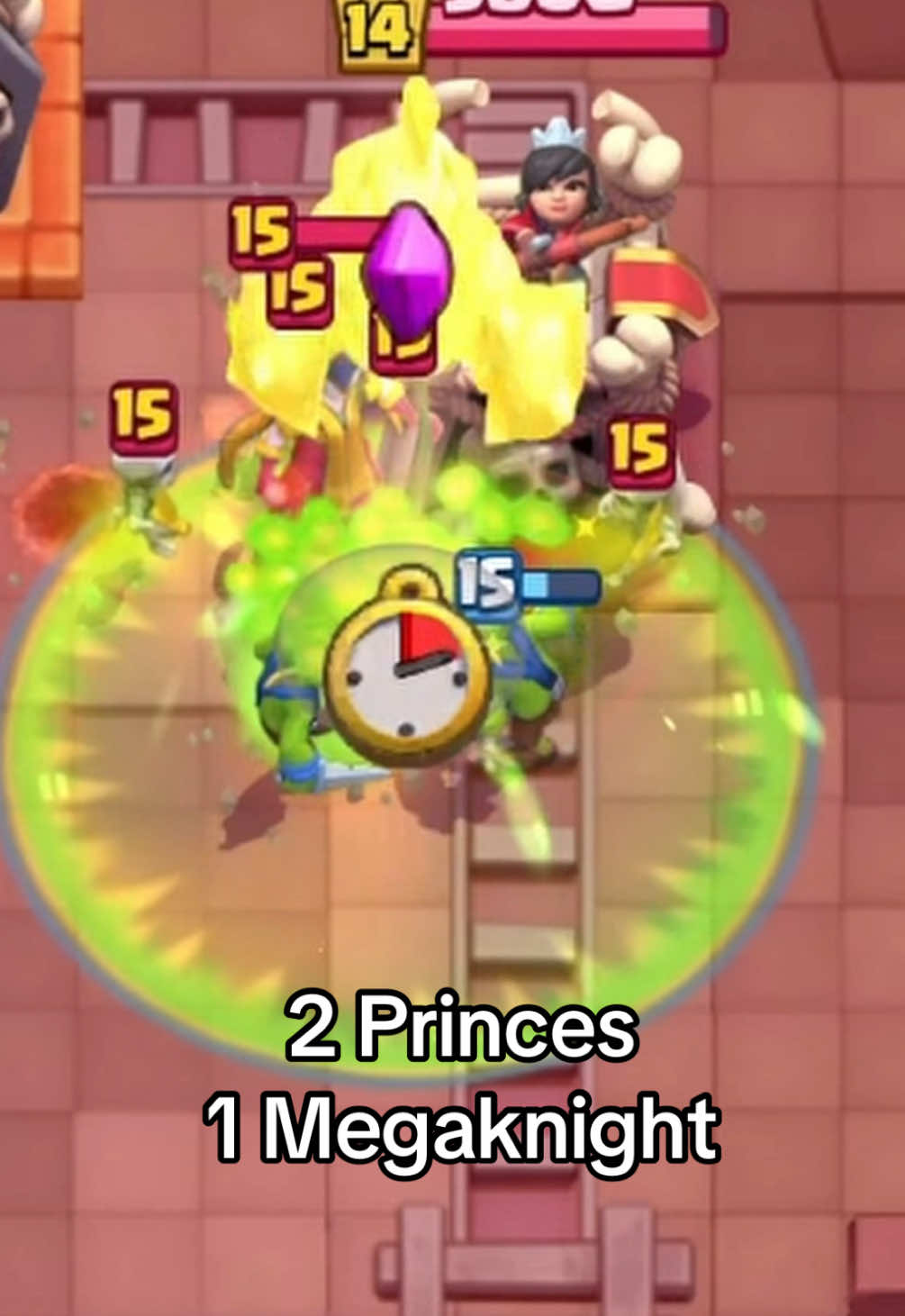 Crazy reference😭 #clashroyale 