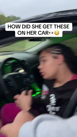 she was shocked #caraccessories #carlights #cartok #ledlights 