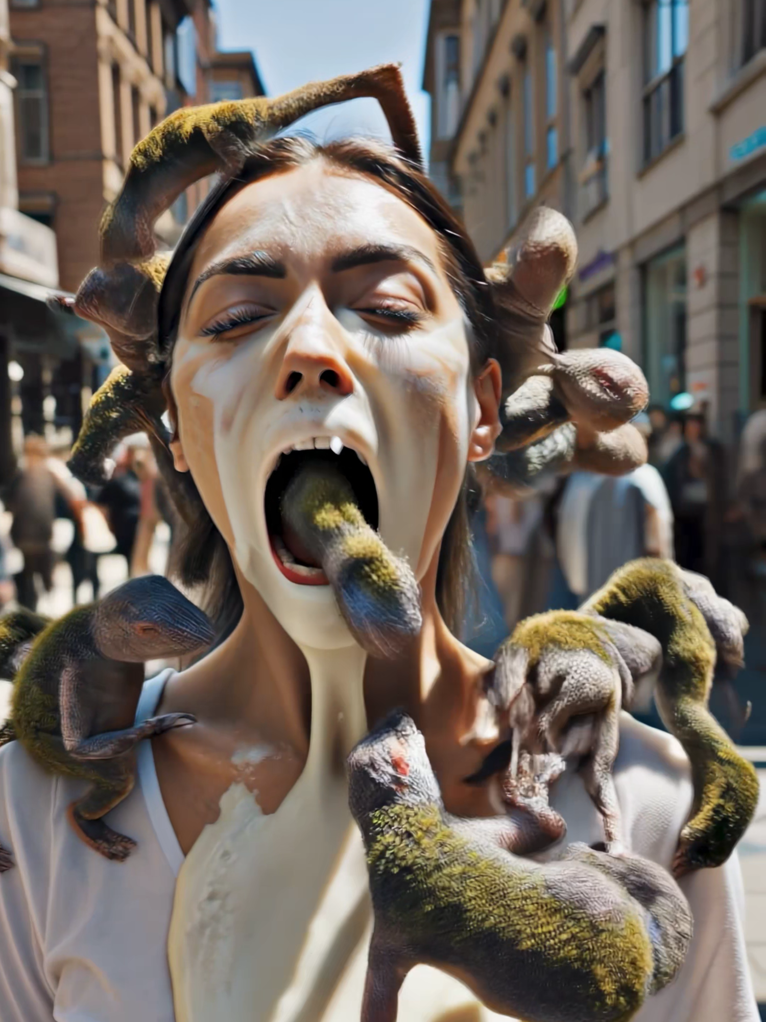 City ice cream #Weirdcore #CursedVideo #OddlyTerrifying #ShockTok #ViralVideos