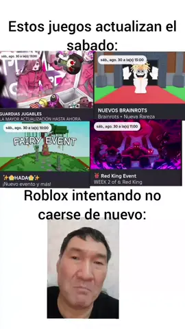 no mame pinchi roblox se cae siempre #meme meme #roblox #actualizacion #servidores #juegos 
