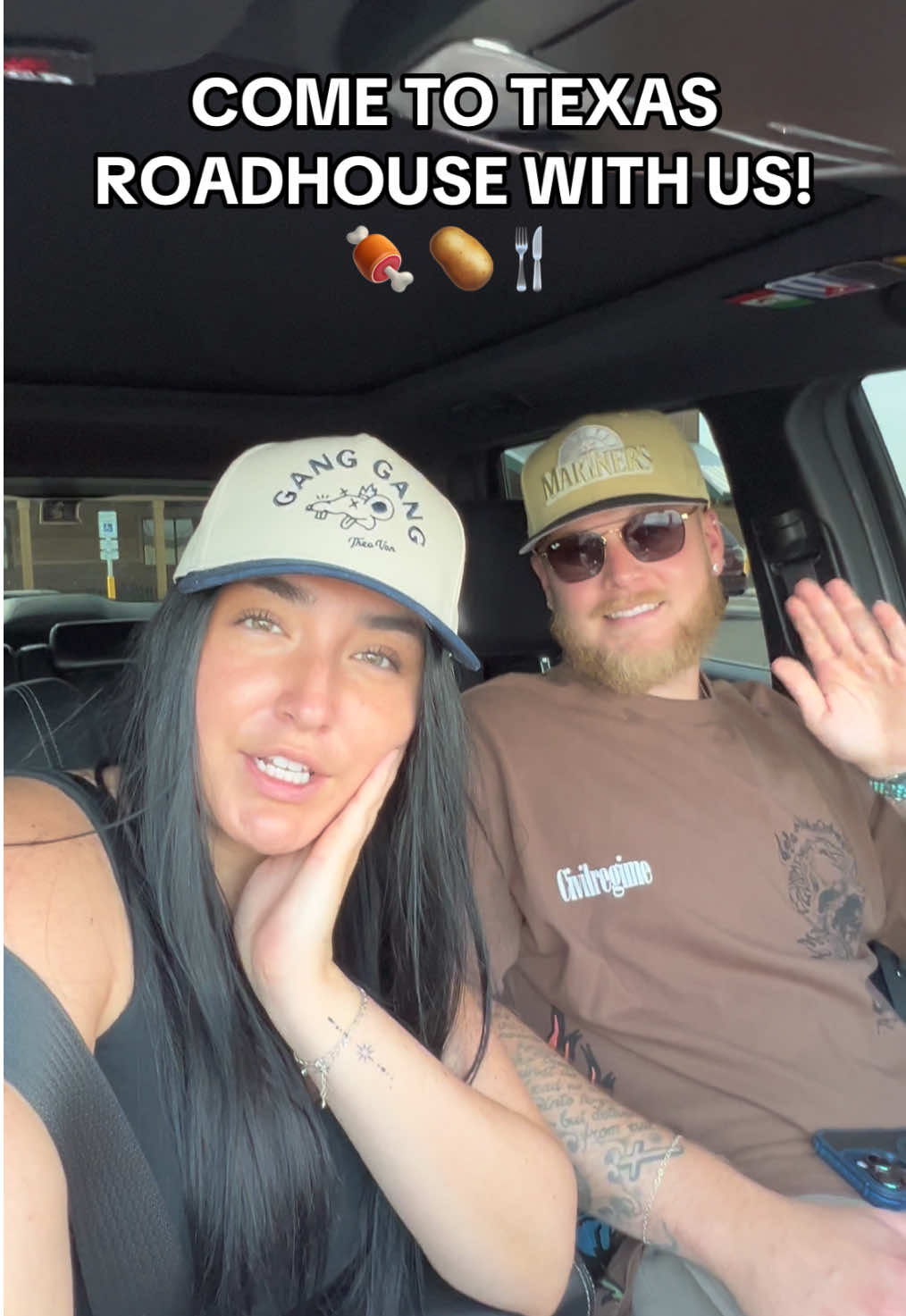 come to texas roadhouse with us for our first time (but not our first time)! 🍖🥔🧀 @Texasroadhouseme  #texasroadhouse #texasroadhouserolls #fyp #restaurant #Vlog  