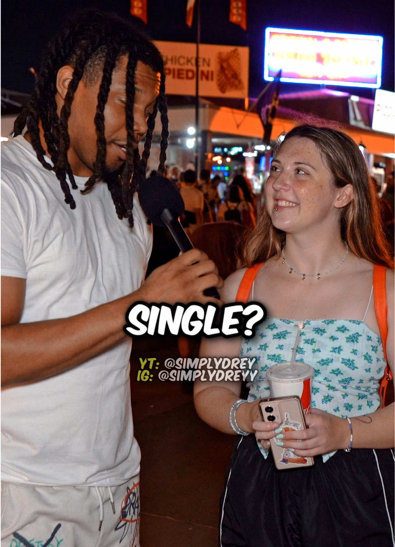 Why Are You Single? #fyp #foryou #viral #publicinterview 