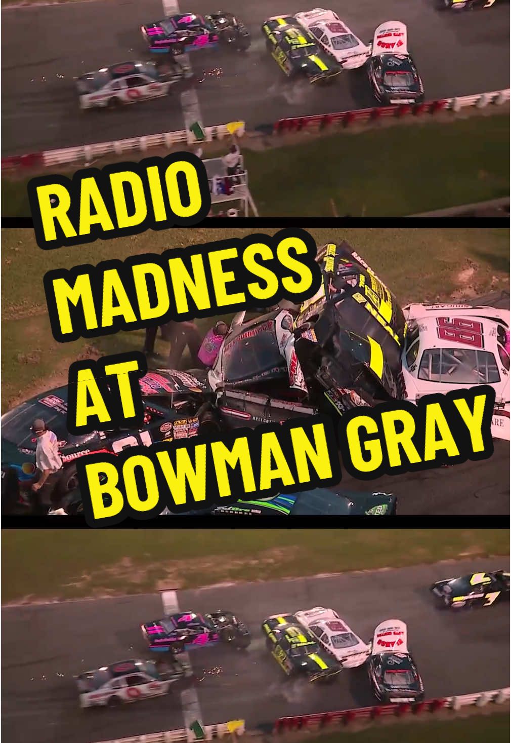 It’s where all the tea is at Bowman Gray; over the radios! So how do drivers keep from just saying anything over their radio? Short answer; they don’t. 