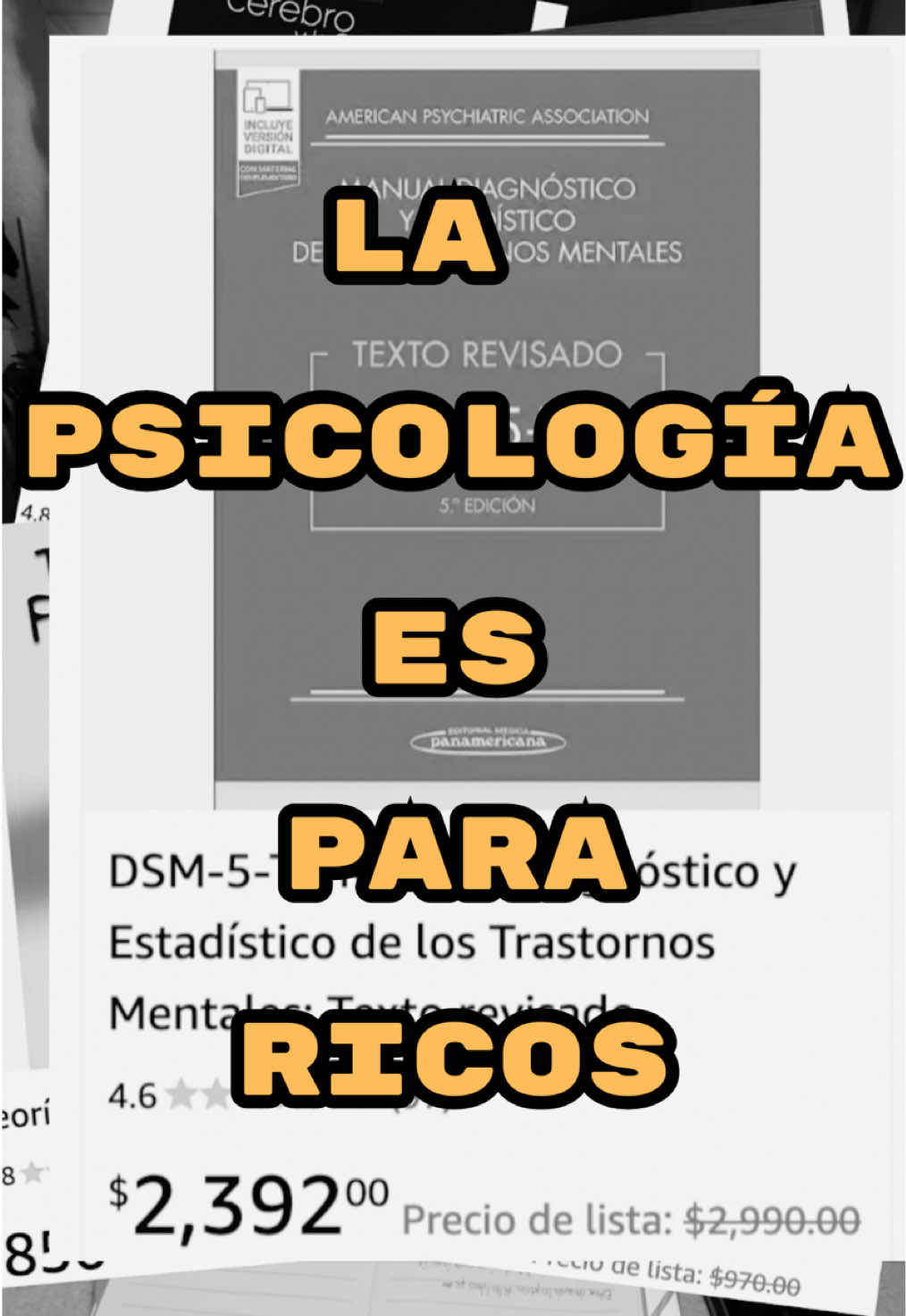 La psicología es cara #casicologo #psicologia #estudiante #uvm 