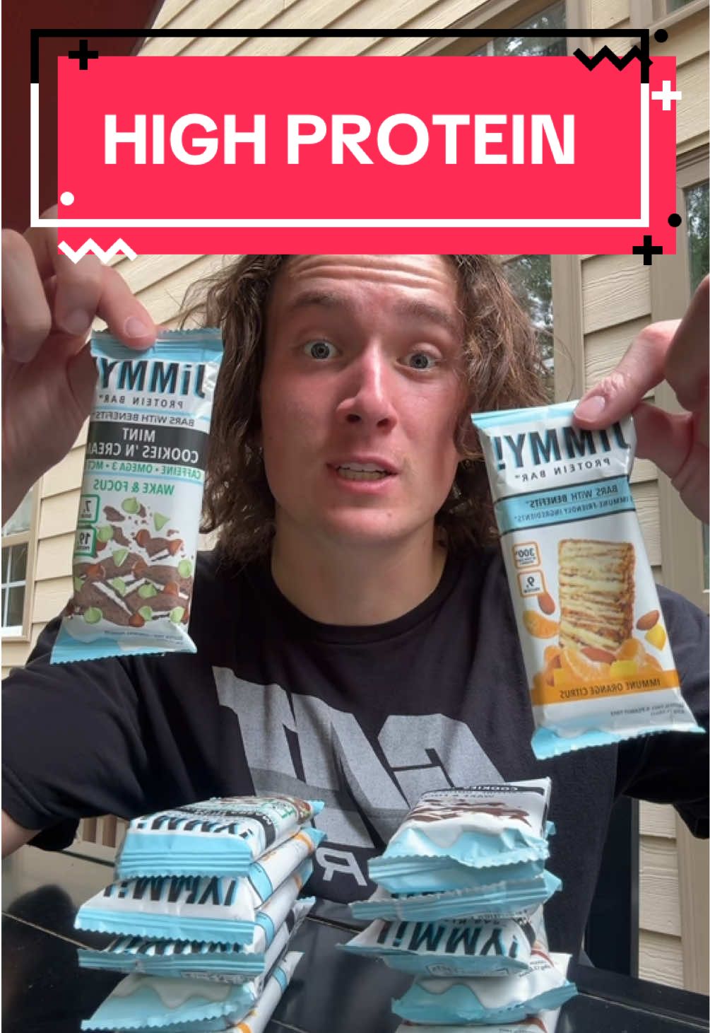 Shop here ⬆️ #jimmyproteinbar #highprotein #GymTok #postworkout 