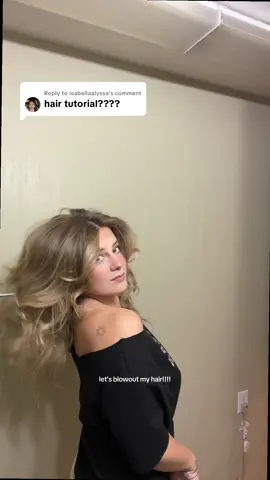 Replying to @isabellaalyssa shoutout to my sister for letting me use her @Shark Beauty 🌟🦋🫧  #blowoututorial #sharkairwrap #hairtutorial #90sblowout #rachelgreen 