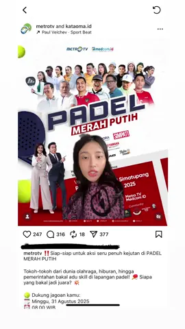 suasana lg panas lu mau main padel?