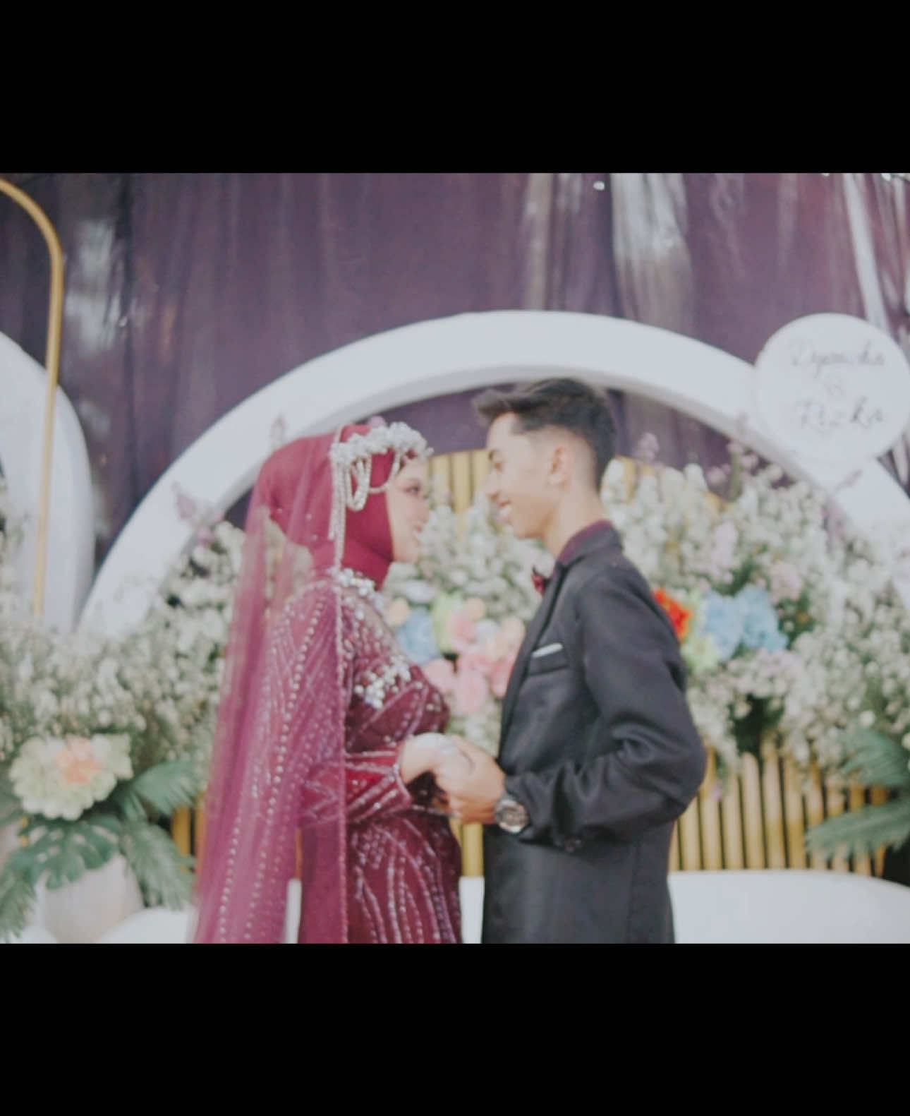Membalas @Incu_Bagongᥫ᭡ Moments Pernikahan #dyencharizky 