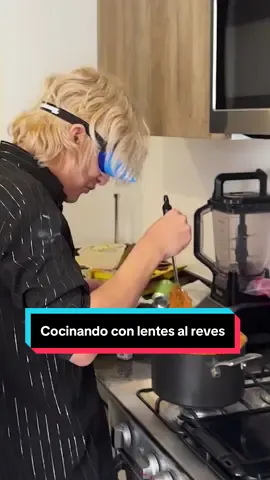 No veía nada 