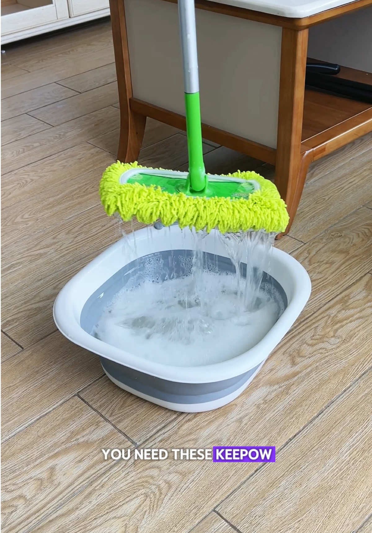 Washable? Check. Reusable? Check. Game-changer? ✅💧#CleanTok #EcoFriendly #cleanwithme #tiktokshoplabordaysale #mop 