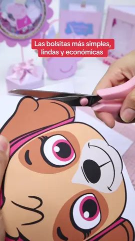Las bolsitas más simples, lindas y económicas  #papeleriacreativa #manualidades #rincondeideas #cumpleaños 
