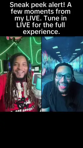 Sneak peek alert! A few moments from my LIVE. Tune in LIVE for the full experience.#tiktoklive #livehighlights 
