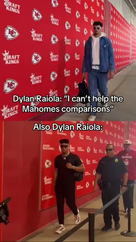 Dylan Raiola looks EXACTLY like Mahomes walking into Arrowhead 😭 #nebraska #chiefs #kansascity #cfb #nfl 