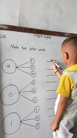 two letter words..#creatorsearchinsights #balbikas #teacher #student #activities 