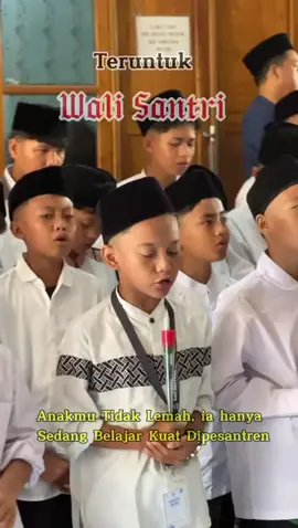Untuk yg sedang gelisah saat anak mengadu dari pesantren. 