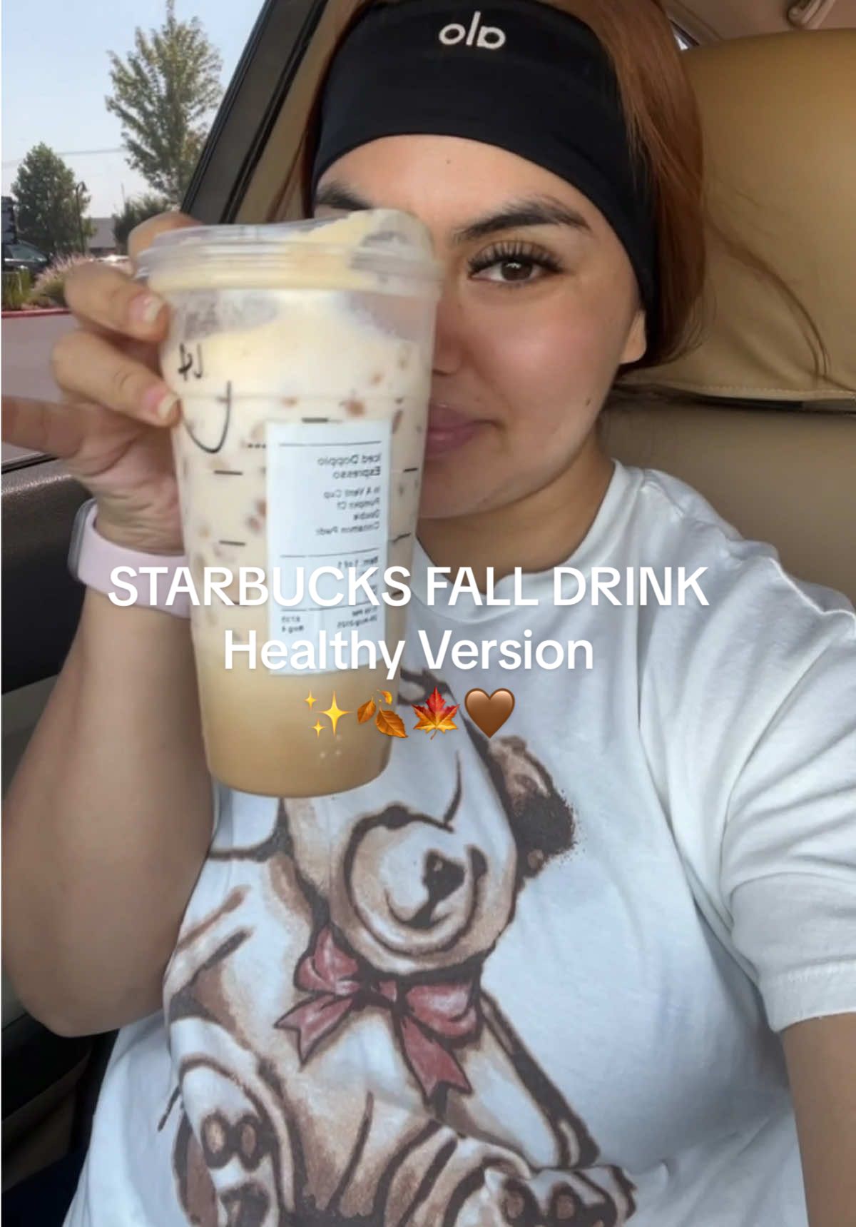 My go to fall drink from Starbucks, low in calories high in protein 👌🏽🤎😋✨ #starbucksdrinks #fallcoffee #fyp #fall #paratii 
