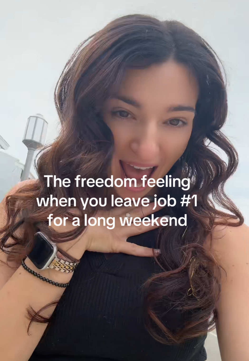 As much as I love helping people in my career, your girl needs a break. Time to go finish job 2 and 3 #labordayweekend 