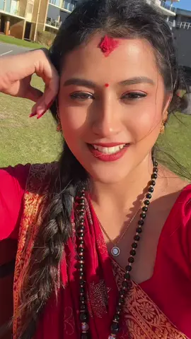 Teej vibes☺️❤️🥰 #australia #nelsonbay_australia #nepali #fyp❤️ 