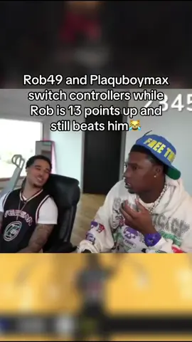 Rob bout to put belt to ahh #veeze #rob49 #plaqueboymax #2k #2k26 