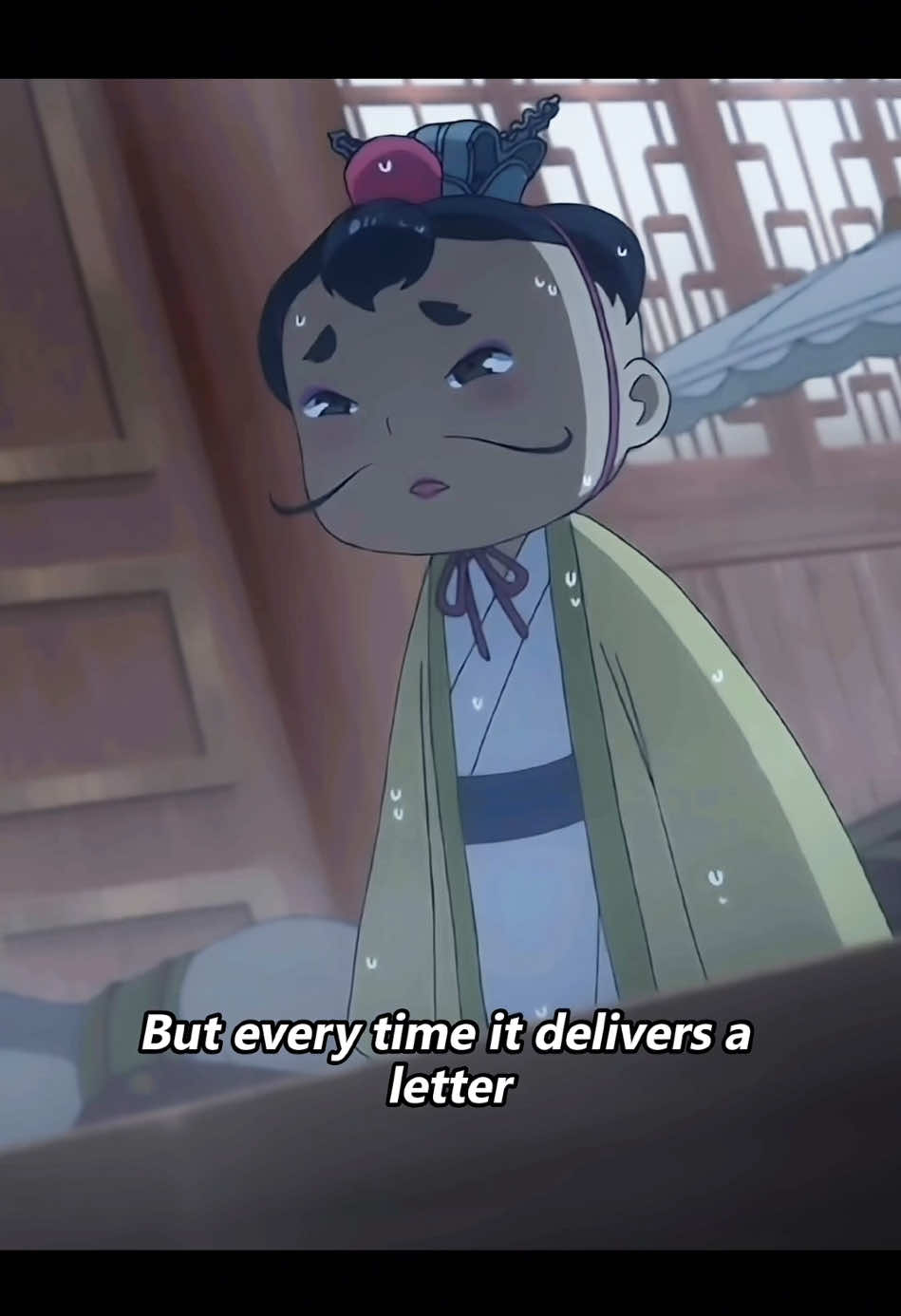 This monster can only deliver a letter once in its lifetime #anime #animetiktok #animeedit #tiktok 