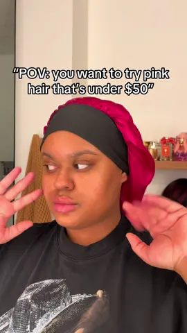 pink hair for da low! #hairinspo #gluelesswig #cheapwig #courtneyjinean #syntheticwig #syntheticwigs #cheapwigs #outrehair #outrewig #lagoshairline #truefrontal 