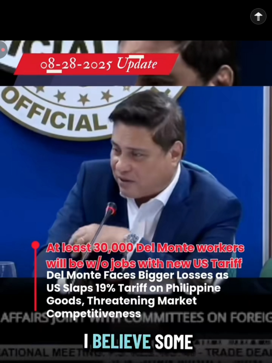 Crisis in tariff 😳 Delmonte Phil's Bunkrupt na! #fyppppppppppppppppppppppp #trendingtiktok #viralditiktok #tariffs #news 