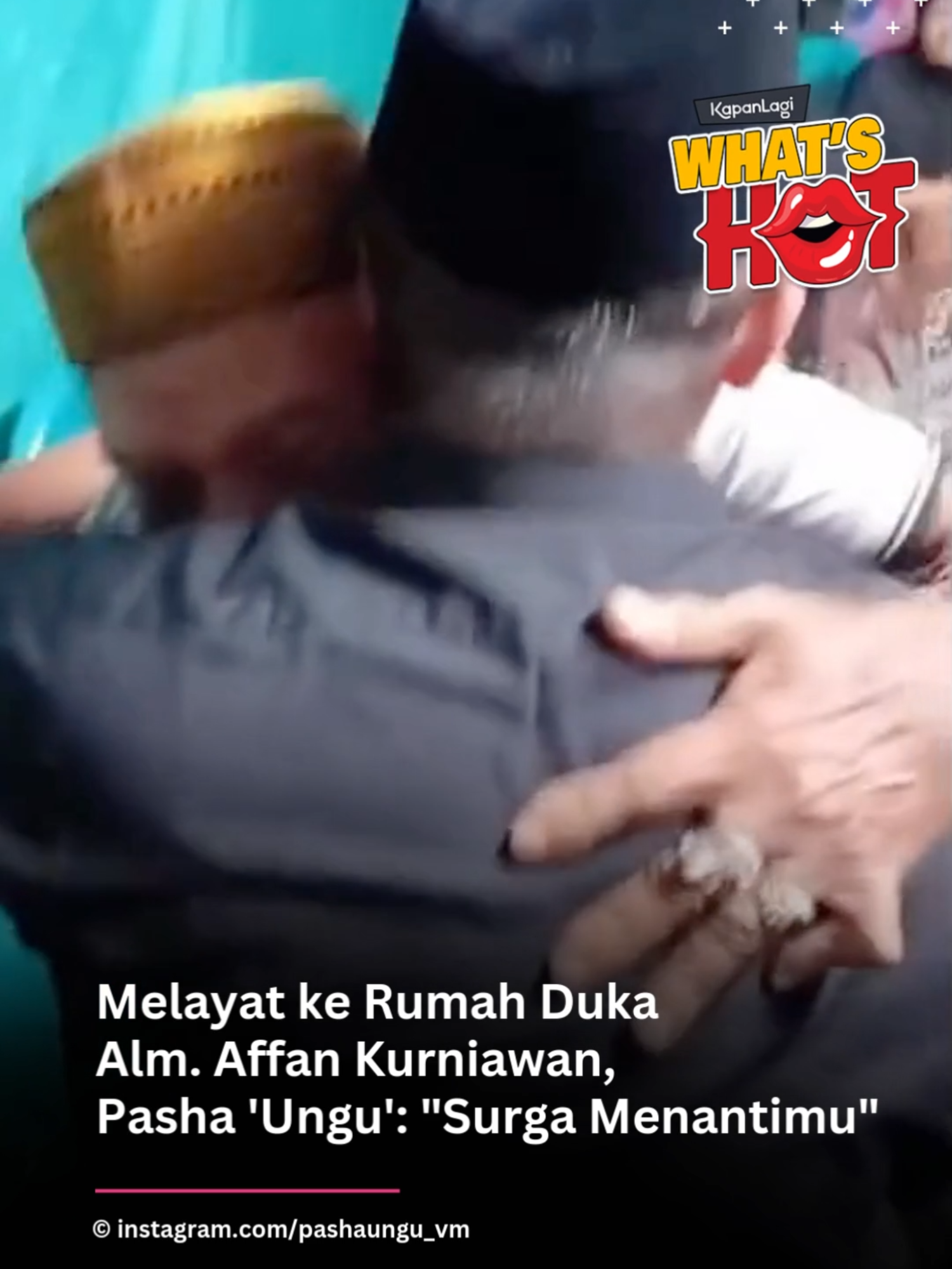 Pasha 'Ungu' yang kini menjabat sebagai anggota DPR, datang melayat ke rumah duka, Alm. Affan Kurniawan. . Pasha pun menuliskan caption menyentuh sekaligus mendoakan Alm.Affan Kurniawan. #kapanlagi #selebriti #klkpt #kapanlagiwhatshot #kapanlagihariini