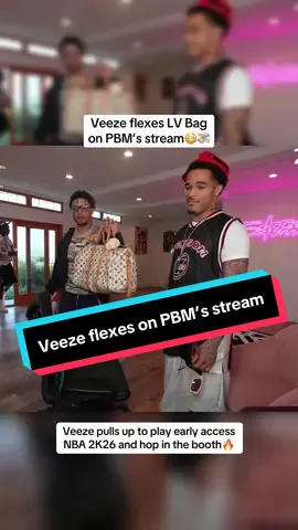 Veeze pulls up on PlaqueBoyMax’s stream🔥  #plaqueboymax #veeze #streamer #fyp #trending 