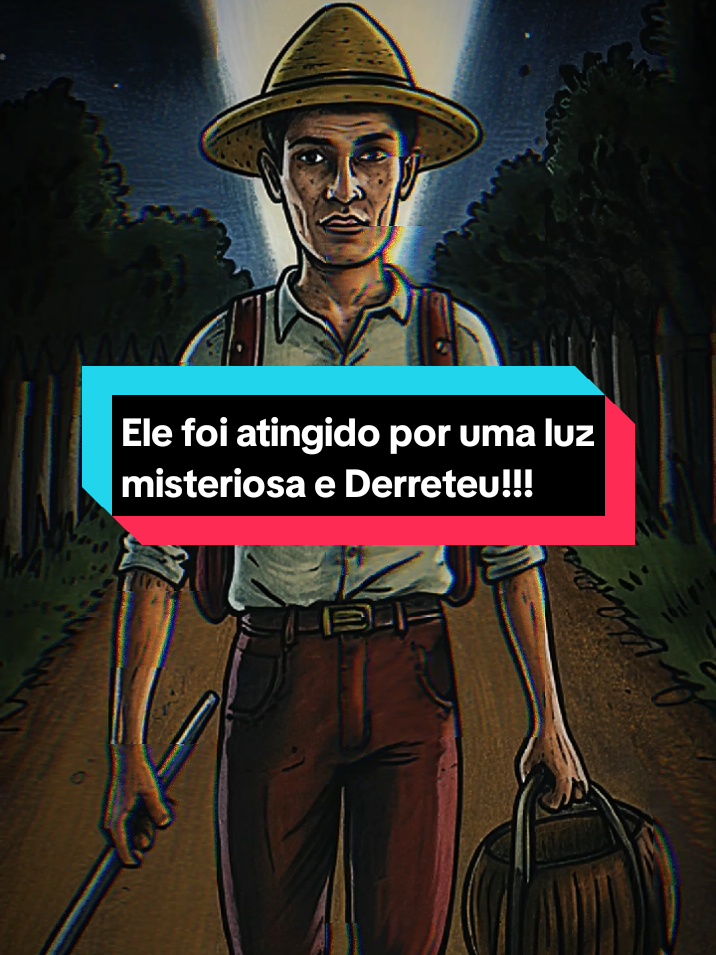 Sabia que um homem foi atingido por uma luz e derreteu? #historiasdeterror #histórias #historias #terror #historiadeterror 