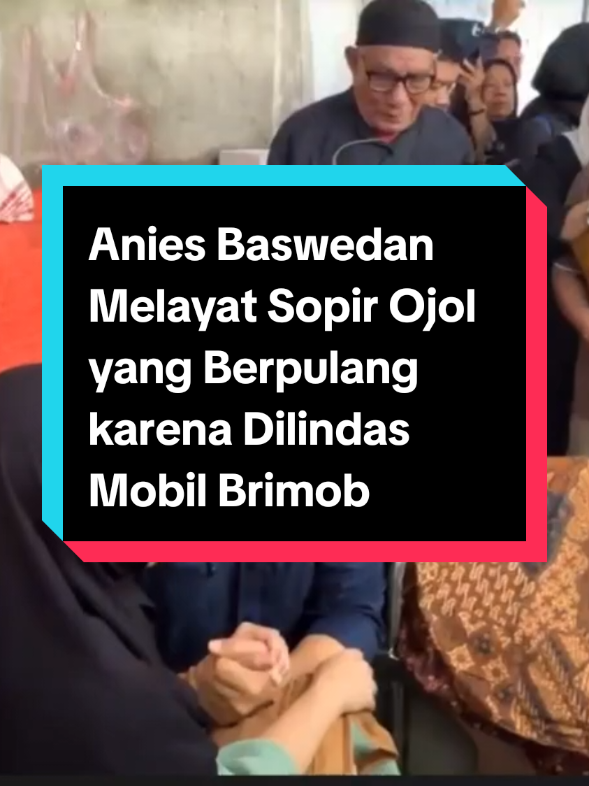 Anies Baswedan melayat Affan Kurniawan, sopir ojol yang kehilangan nyawa karena dilindas mobil lapis baja milik Brimob. #affankurniawan #affankurniawanojol #ojoldilindas #ojolbrimob #siapaojoldilindas 