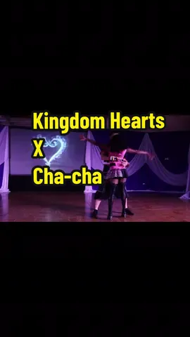 Kingdom Hearts meets Cha-cha and I couldn’t be prouder! Did this hit anyone else in the excited feels?  #kingdomhearts #dancevideo #ballroomdance #videogames #nostalgia 