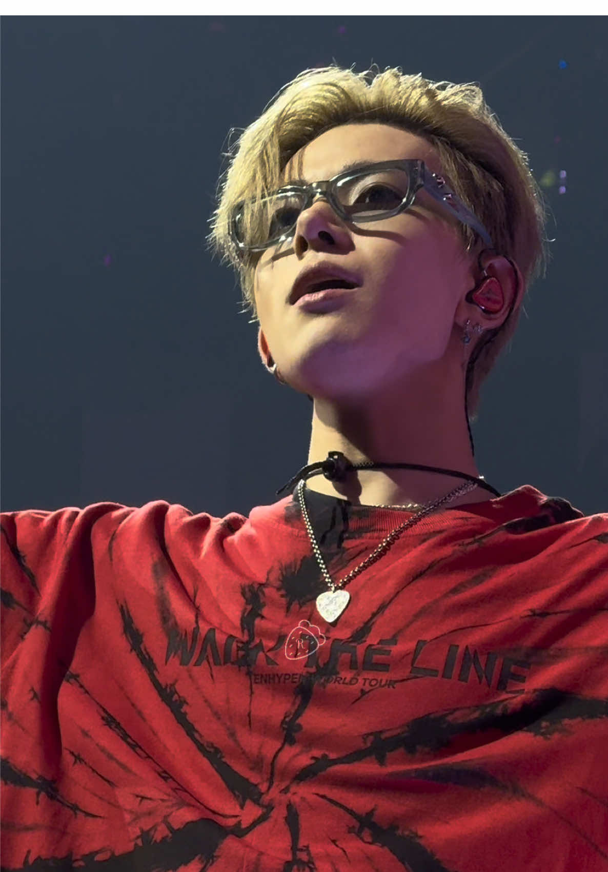 Evan 😏 (Walk The Line Houston Day 1) #heeseung #enhypen #walktheline #enhypenworldtour #enhypenwalktheline 