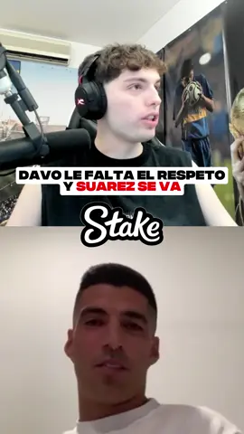 SE ENOJO LUIS SUAREZ #davo #davoxeneize #kick #clips #argentina🇦🇷 #paratiiii #foryoupage❤️❤️ #clip #reels #luissuarez #suarez