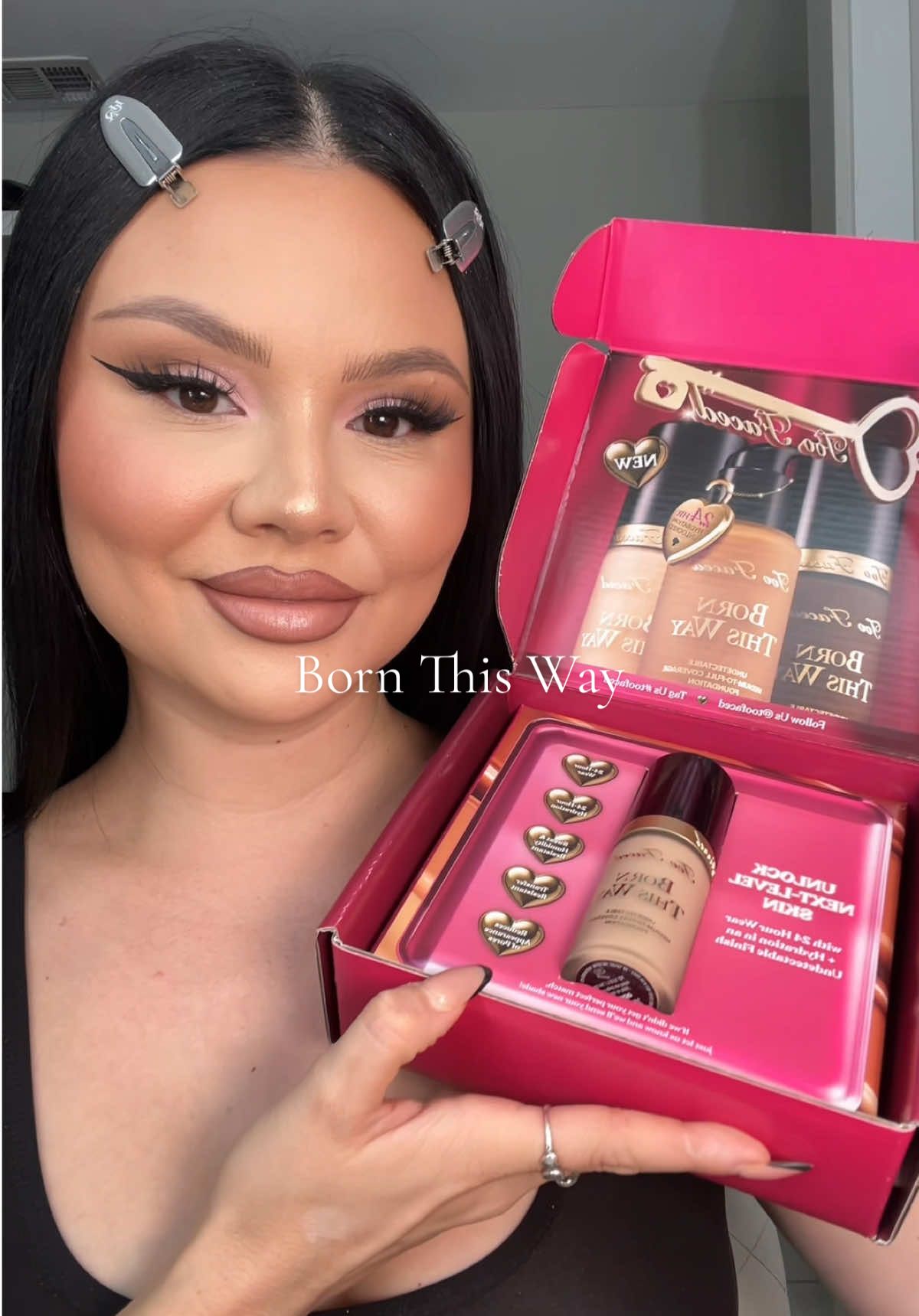 POV: You just found the foundation that gives you 24-hour flawless skin  @Too Faced ✨  #BornThisWay #toofaced #toofacedcosmetics #foundation #fyp 