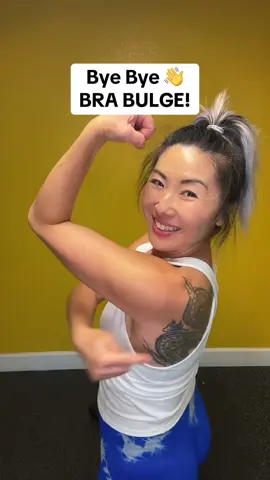 Bra bulge creeping out again? Not on our watch. 👀💪 #BraBulgeWorkout #BackFatBurn #SculptYourBack #backexercisesforwoman #sweatrebel 