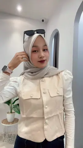 Yuk say kita ada ready vest super cantik ini🤩🤩🤩#fyp #vest 
