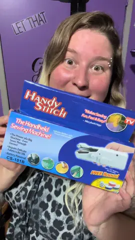 🧵✨ Handy & thoughtful! I grabbed this mini handheld sewing machine (only about $7 at 36% off) as a gift for the sweet lady who always fixes my clothes 💙 Comes with bonus thread + accessories too—perfect for quick fixes! #handheld #sewing #sewingmachine #gadget #tiktokshop 