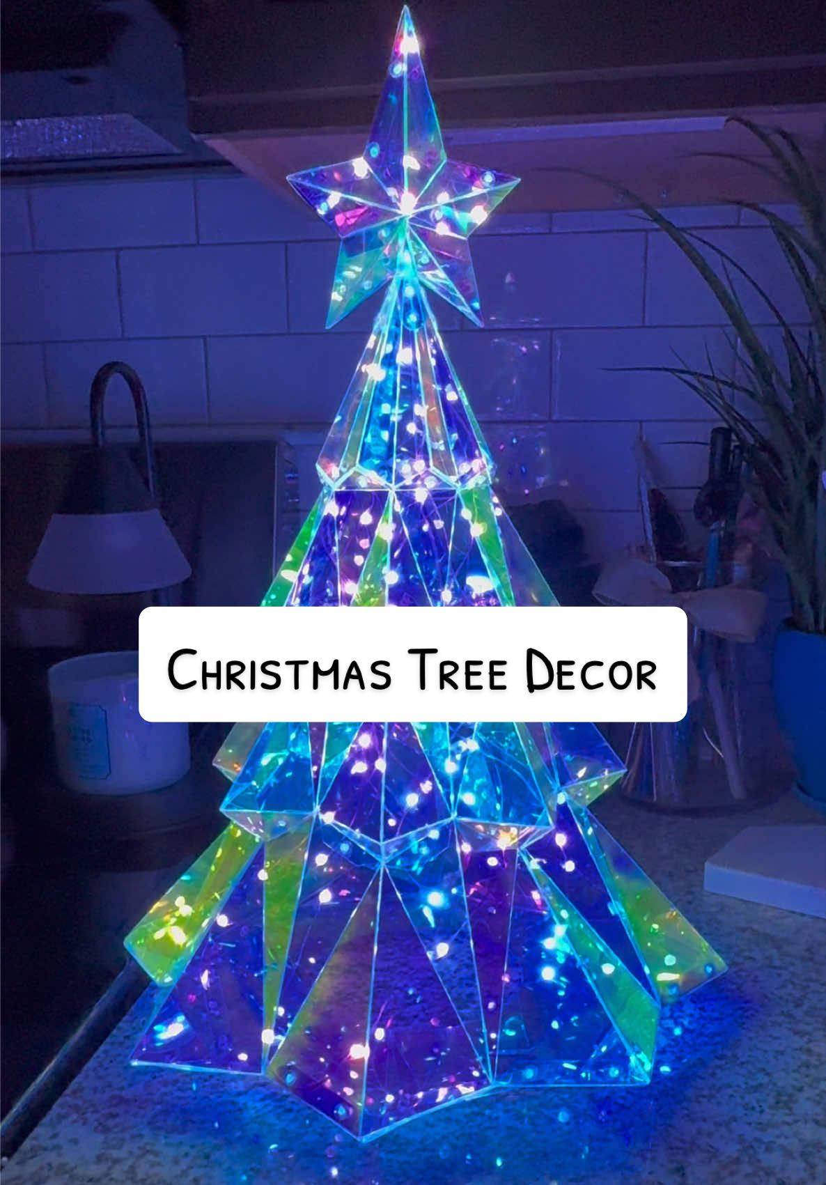 Christmas Decor for the home ☺️ This led Tree is amazing! ♥️ #tiktokshopcreatorpicks #christmastree #christmas #christmasdecor #homedecor 