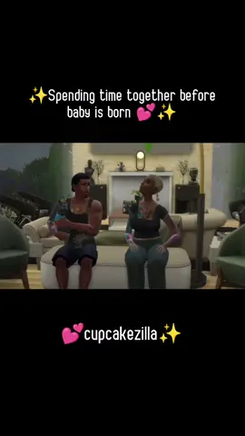 Spending time before baby is born... Sims being Sims ✨ #sims #sims4 #cupcakezilla 
